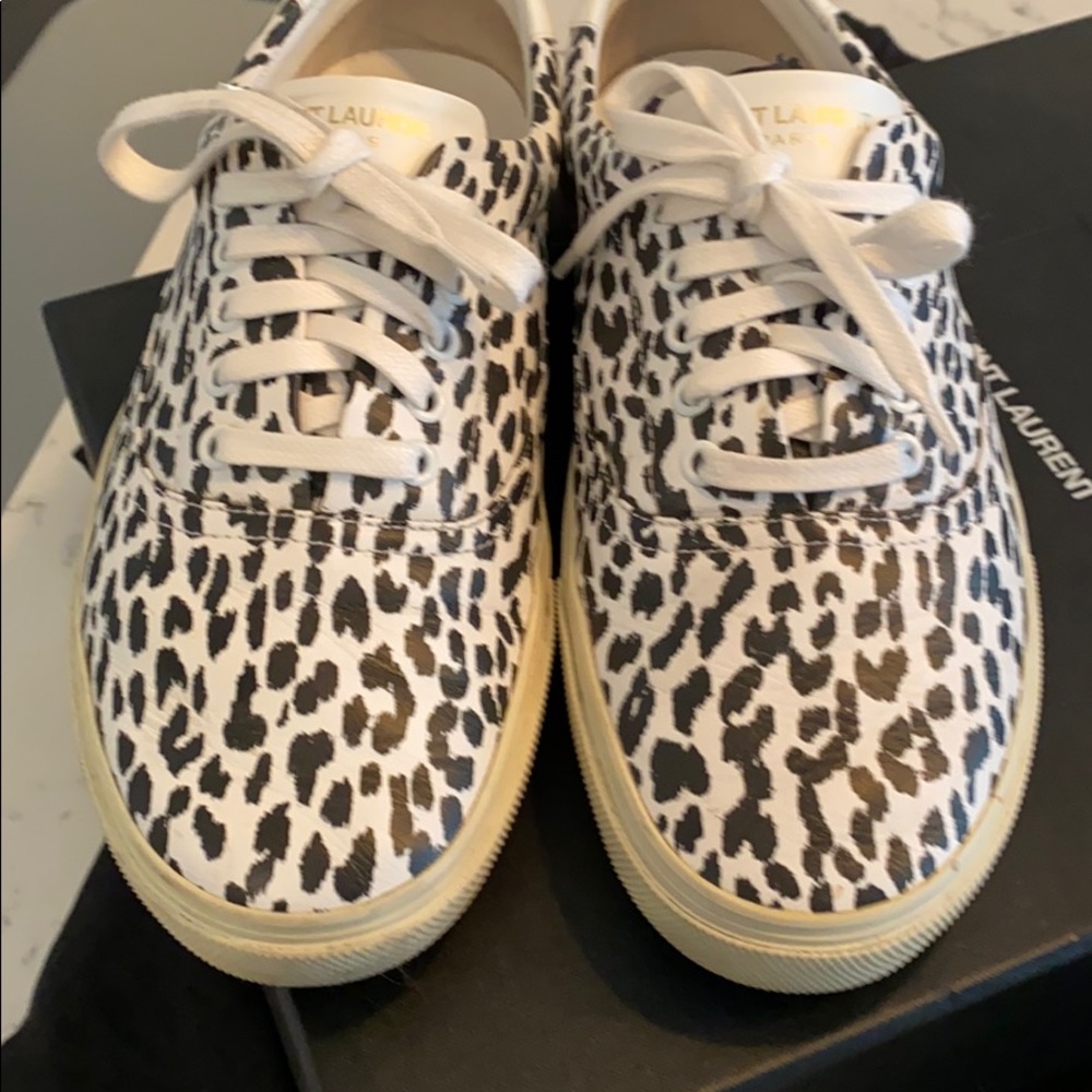 Saint Laurent Baby Cat Skate Shoe